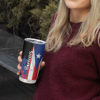 Personalized Boricua Tumbler Cup Puerto Rico El Morro Flag Style - Wonder Print Shop