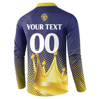 Custom Jaffna Cricket Kings Button Sweatshirt The Kings Of The North - Wonder Print Shop