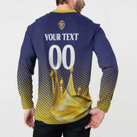 Custom Jaffna Cricket Kings Button Sweatshirt The Kings Of The North - Wonder Print Shop