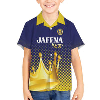 Custom Jaffna Cricket Kings Kid Hawaiian Shirt The Kings Of The North - Wonder Print Shop
