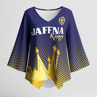 Custom Jaffna Cricket Kings Kimono Sleeve Blouse The Kings Of The North - Wonder Print Shop