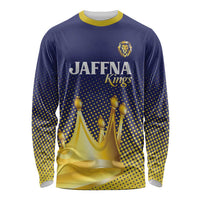 Custom Jaffna Cricket Kings Long Sleeve Shirt The Kings Of The North - Wonder Print Shop