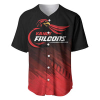 Custom Kandy Cricket Falcons Baseball Jersey Ready to Roar and Soar - Wonder Print Shop
