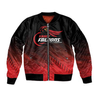 Custom Kandy Cricket Falcons Bomber Jacket Ready to Roar and Soar - Wonder Print Shop