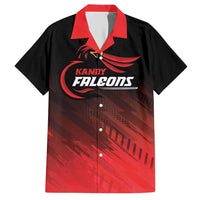 Custom Kandy Cricket Falcons Hawaiian Shirt Ready to Roar and Soar - Wonder Print Shop