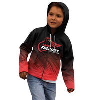 Custom Kandy Cricket Falcons Kid Hoodie Ready to Roar and Soar - Wonder Print Shop