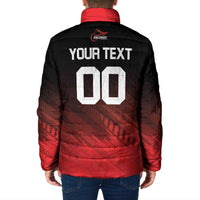 Custom Kandy Cricket Falcons Padded Jacket Ready to Roar and Soar - Wonder Print Shop