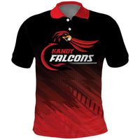 Custom Kandy Cricket Falcons Polo Shirt Ready to Roar and Soar - Wonder Print Shop