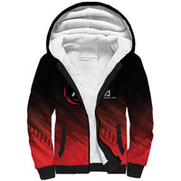 Custom Kandy Cricket Falcons Sherpa Hoodie Ready to Roar and Soar - Wonder Print Shop