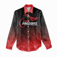 Custom Kandy Cricket Falcons Women Casual Shirt Ready to Roar and Soar - Wonder Print Shop