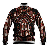 African Dashiki Pattern Vintage Baseball Jacket - Wonder Print Shop