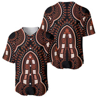 African Dashiki Pattern Vintage Baseball Jersey - Wonder Print Shop
