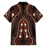 African Dashiki Pattern Vintage Family Matching Off The Shoulder Long Sleeve Dress and Hawaiian Shirt - Wonder Print Shop