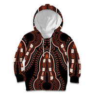 African Dashiki Pattern Vintage Kid Hoodie - Wonder Print Shop