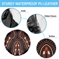 African Dashiki Pattern Vintage Spare Tire Cover - Wonder Print Shop