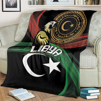 Libya Blanket White Star And Crescent