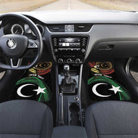 Libya Car Mats White Star And Crescent - Wonder Print Shop