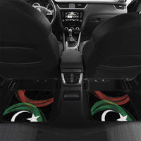 Libya Car Mats White Star And Crescent - Wonder Print Shop