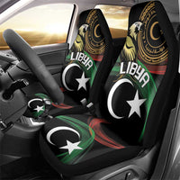 Libya Car Seat Cover White Star And Crescent - Wonder Print Shop