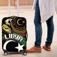 Libya Luggage Cover White Star And Crescent - Wonder Print Shop