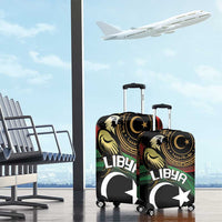 Libya Luggage Cover White Star And Crescent - Wonder Print Shop