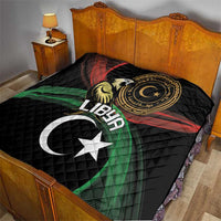 Libya Quilt White Star And Crescent - Wonder Print Shop