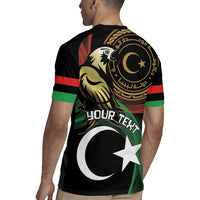 Personalized Libya Rugby Jersey White Star And Crescent - Wonder Print Shop