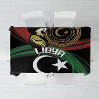 Libya Tablecloth White Star And Crescent - Wonder Print Shop