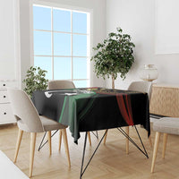 Libya Tablecloth White Star And Crescent - Wonder Print Shop