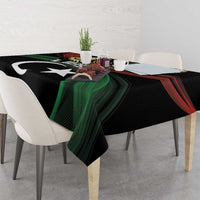 Libya Tablecloth White Star And Crescent - Wonder Print Shop