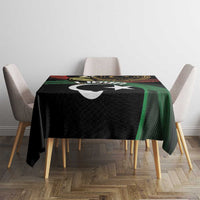 Libya Tablecloth White Star And Crescent - Wonder Print Shop