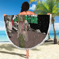 Free Palestine Beach Blanket Eagle of Saladin - Wonder Print Shop