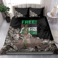 Free Palestine Bedding Set Eagle of Saladin - Wonder Print Shop