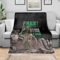 Free Palestine Blanket Eagle of Saladin