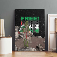 Free Palestine Canvas Wall Art Eagle of Saladin - Wonder Print Shop