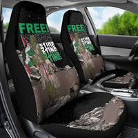 Free Palestine Car Seat Cover Eagle of Saladin - Wonder Print Shop