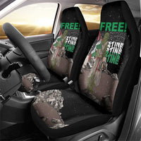 Free Palestine Car Seat Cover Eagle of Saladin - Wonder Print Shop
