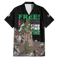 Free Palestine Family Matching Mermaid Dress and Hawaiian Shirt Eagle of Saladin - Wonder Print Shop
