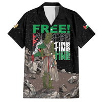 Free Palestine Family Matching Puletasi and Hawaiian Shirt Eagle of Saladin - Wonder Print Shop