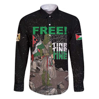 Free Palestine Family Matching Tank Maxi Dress and Hawaiian Shirt Eagle of Saladin - Wonder Print Shop