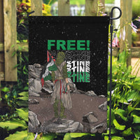 Free Palestine Garden Flag Eagle of Saladin - Wonder Print Shop