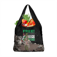 Free Palestine Grocery Bag Eagle of Saladin