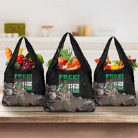 Free Palestine Grocery Bag Eagle of Saladin