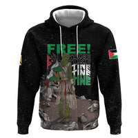 Free Palestine Hoodie Eagle of Saladin - Wonder Print Shop