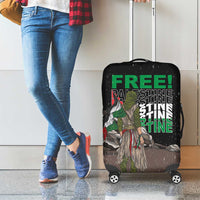 Free Palestine Luggage Cover Eagle of Saladin - Wonder Print Shop