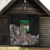 Free Palestine Quilt Eagle of Saladin - Wonder Print Shop