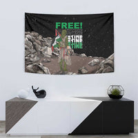 Free Palestine Tapestry Eagle of Saladin - Wonder Print Shop