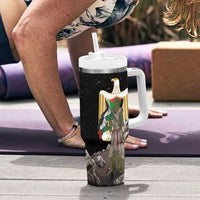 Free Palestine Tumbler With Handle Eagle of Saladin - Wonder Print Shop