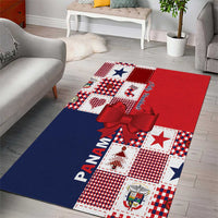 Panama Christmas Feliz Navidad Area Rug Coquette Bow Style - Wonder Print Shop