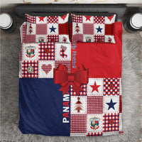 Panama Christmas Feliz Navidad Bedding Set Coquette Bow Style - Wonder Print Shop